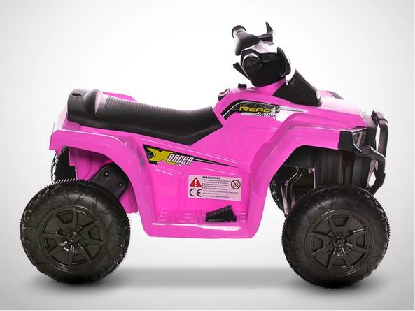 Quad électrique enfant KINGTOYS - Bison 20W - Rose