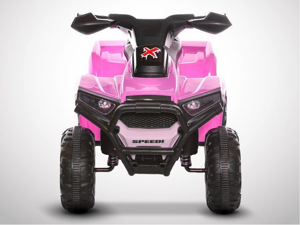 Quad électrique enfant KINGTOYS - Bison 20W - Rose