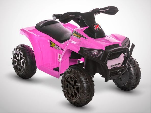 Quad électrique enfant KINGTOYS - Bison 20W - Rose